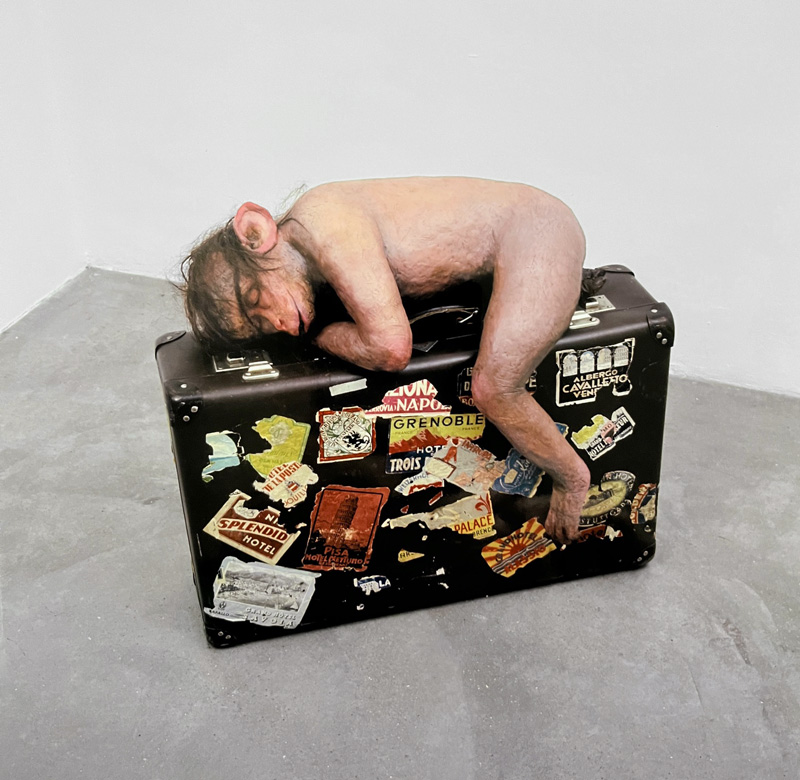 27.-The-Trip,-ceramic-plaster-mixed-media,-75-x-70-x-40-cm,-private-collection,-2007.