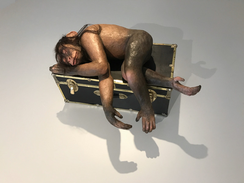 40.-Sleeping-Beauty-I,-ceramic-plaster-mixed-media,-90-x-80-x-70-cm,-2011.