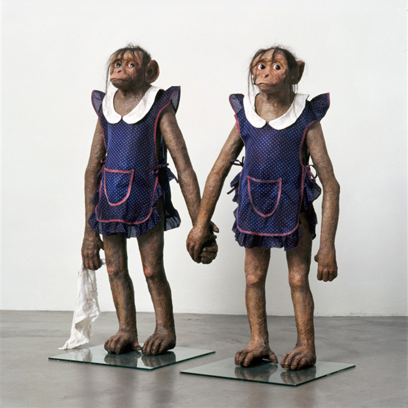 51.-Kindred-Spirit,-ceramic-plaster-mixed-media,-105-x-105-x-40-cm,--private-collection,-2007.