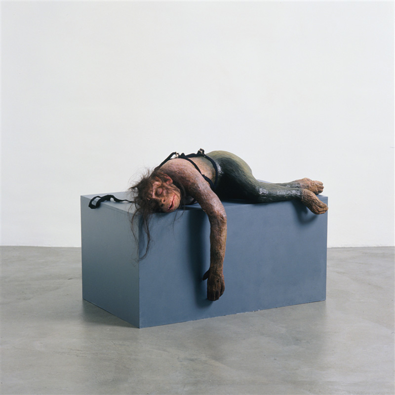 9.-The-Nap,-ceramic-plaster,-mixed-media,-70--x-93-x-90-cm,-private-collection,-2006.